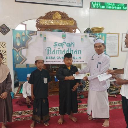 Pemdes Gunung Ulin Laksanakan Safari Ramadan Guna Lebih Dekat Dengan Masyarakat